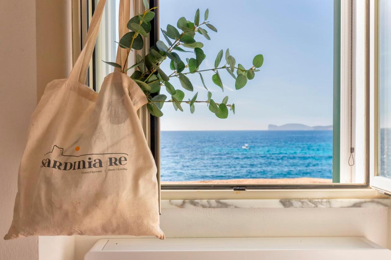Ferienwohnung Sardinia Re - Sea View Casa Sole Alghero Exterior foto