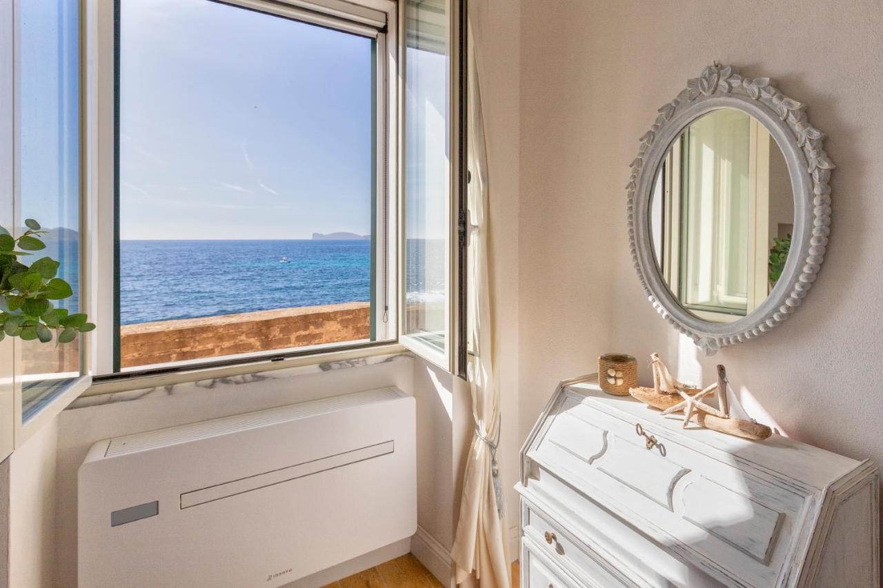 Ferienwohnung Sardinia Re - Sea View Casa Sole Alghero Exterior foto